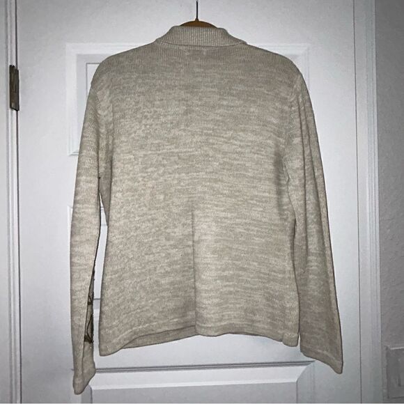 Through the Country Door Embroidered Faux Pearl Button Front Cardigan Sweater - Picture 8 of 8